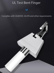 UL Test Finger (Curved/Straight) PA100 Articulated Wedge-Shaped Test Finger