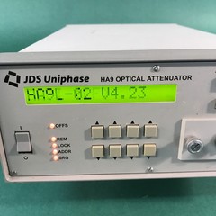 JDS UNIPHASE FITEL HA9 OPTICAL ATTENUATOR HA097+20KFP1