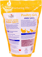 Chicken Grit with Probiotics – Crushed Granite Grit for Backyard Chickens, Suppo