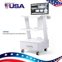 AZDENT Dental Mobile Storage Cabinet/Dental Trolley /with Power Socket /Drawers