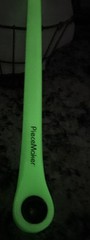 PieceMaker Silicone Pipe Glow In The Dark Green New See Description