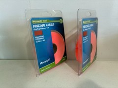 Genuine Monarch 1131 Red Pricing Labels 2 Rolls – Authorized Dealer (000240)