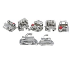 Dental Orthodontic Self Ligating Brackets Damon Q Clear Ceramic Metal Roth MBT