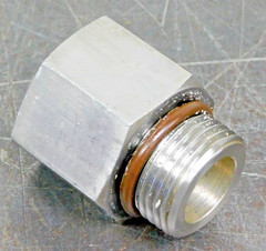 316 Stainless Steel Hex Nipple Fitting 3/4 in. Male-Female NPT Lot of Four (4)