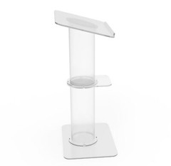 Clear Church Pulpit Event Lectern Plexiglass Acrylic Debate Podium School