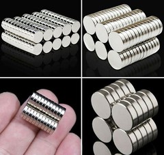 Lot 50-200 Pcs Neodymium Magnets Round Disc N52 Super Strong Rare Earth Magnet