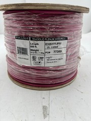SnapAV SP-184PL-SLD-500-RD 500FT Plenum Rated Solid Copper Security Wire