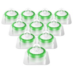 10/100pcs Sterile Syringe Filter PES Membrane 0.22um Pore Size, 33mm Individual