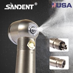 Dental High Speed Handpiece LED Type Turbine 2/4 Holes E-generator Triple Spray