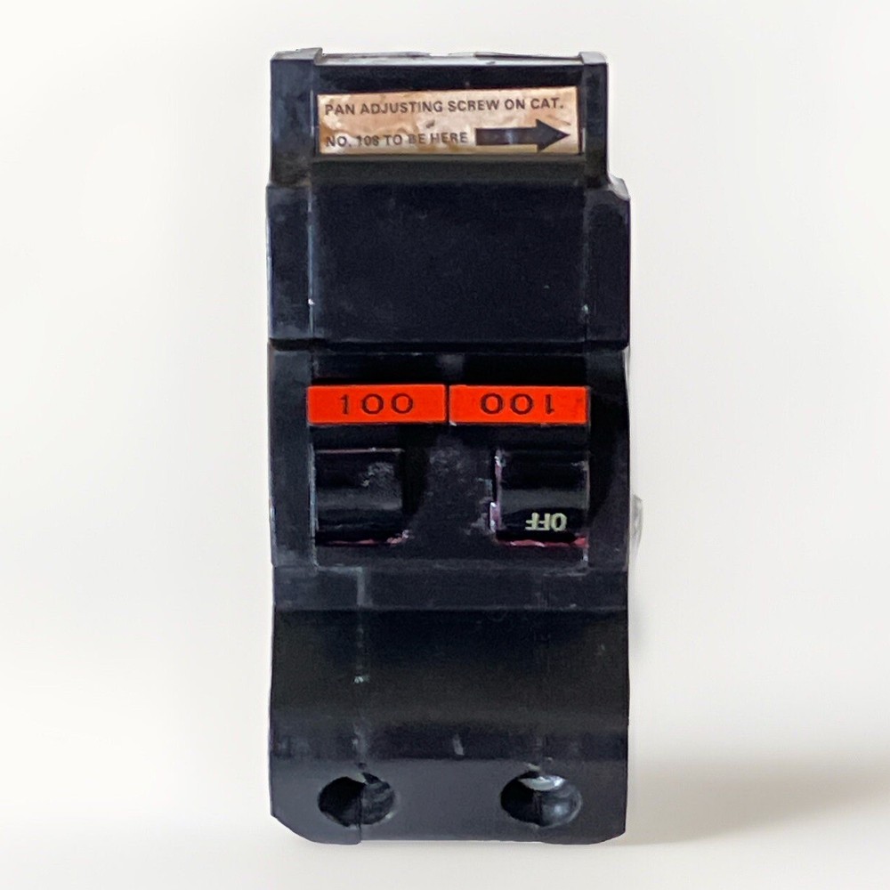 FEDERAL PACIFIC NA2100 2 Pole 100 AMP NA Stab-Lok MAIN FPE NA2P100 2PNA100