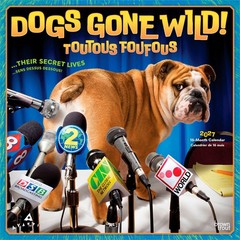 Avanti Dogs Gone Wild OFFICIAL | 2027 12×24″ (Hanging) Square Wall Calendar