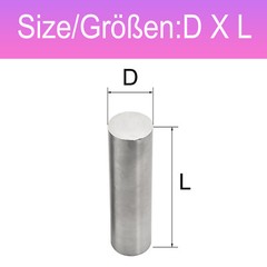 Stainless Steel Round Bar Rod 3mm 4mm 5mm 6mm 8mm 10mm To 50mm 1/4″ – 2″ 304 A2