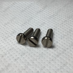 Titanium Slotted Cheese Head Screws DIN84 M1 M1.2 M1.4 M1.6 M2 M2.5 M3 M4 M5 M6
