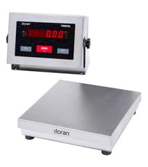 Doran 7100XL/15 Stainless Steel Bench Scale, 15″x15″ Platform, 100 lb x 0.02 lb