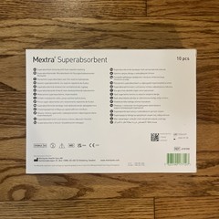 Molnlycke Mextra Superabsorbent Dressing 12.5×17.5cm / 5x7in Ref 610100 10pcs