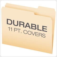 File Folders, Letter Size, 1/3 Cut, Manila, 250 per Box (752250)