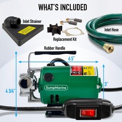 Sumpmarine Water Transfer Pump 115V 330 Gallon Per – Utility Pump