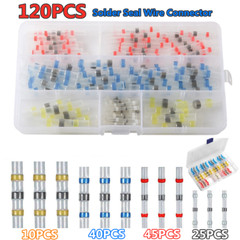 26-10AWG Solder Seal SleeveTerminals Waterproof Heat Shrink Butt Wire Connectors