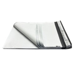 UOFFICE 100 Poly Mailers Bags 9×12″ – #2 Pouches Envelopes White Self-Sealing