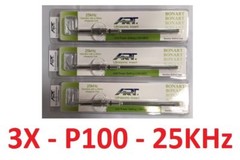 Dental Cavitron Ultrasonic 25 KHz Insert SLI-P100 SLIM Series Tip 3/Pack BONART