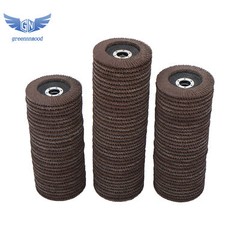 100PCS Premium Zirconia Flap Disc Sanding Grinding 4-1/2″ × 7/8″ 40 Grit