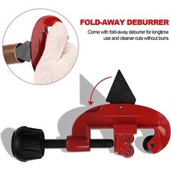 Pipe Tube Cutter 1/8″ to 1-1/8″ OD Copper Brass Aluminum PVC Plumbing HVAC Mini