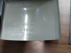 SPEARS 801-040C GF 4″ T TEE SCH80 CPVC SCH 80 ASTM NSF-PW F-439 Socket SLIP NEW!