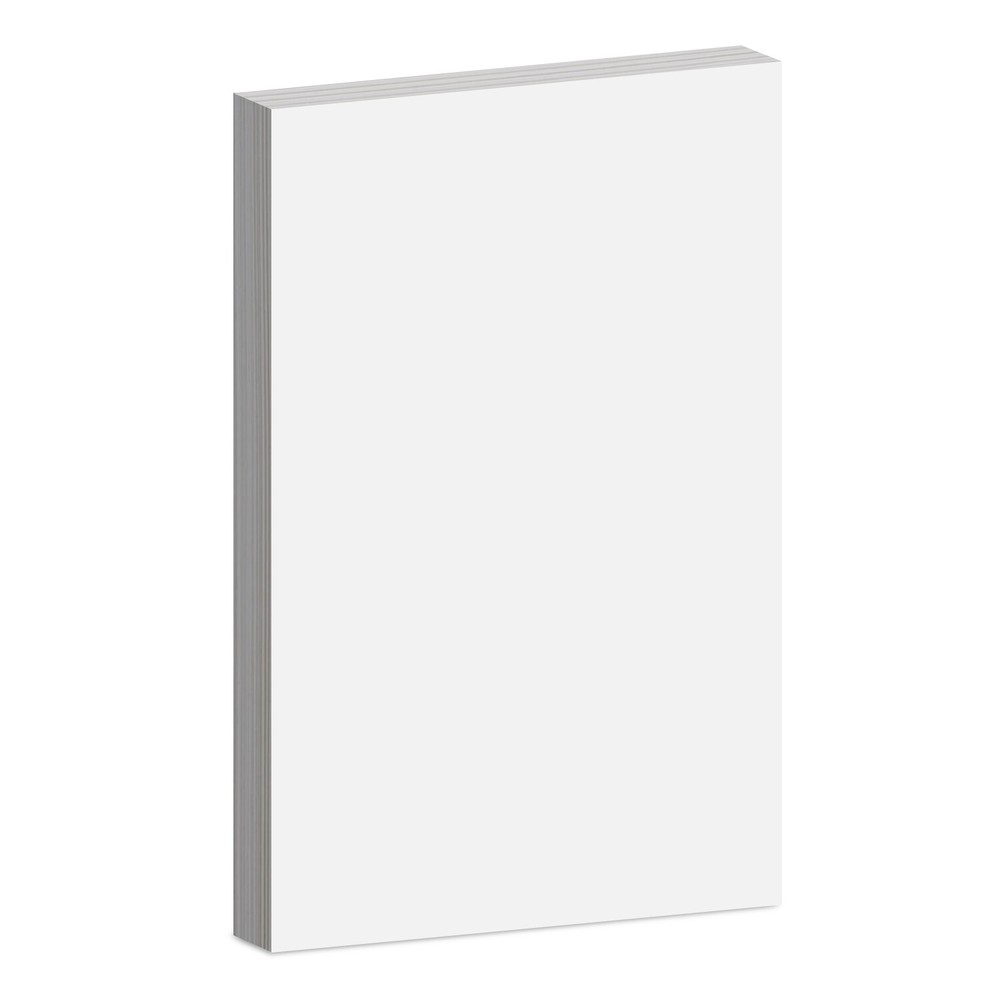 8.5 x 14″ White Thick Heavyweight Card Stock – 80lb Cover (216 GSM) – 50 Sheets