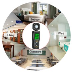 SMART SENSOR 0-200000 Lux Digit Lux Meter Illuminometer Luminometer MAX/MIN O6D1