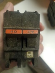 FPE -Federal Pacific NA240 , 2 Pole 40 Amp Circuit Breaker NA240