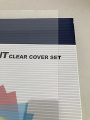 7 mil Premium Heat Resistant Polyester Crystal Clear Covers 8.5″ x 11″ – 100pk 