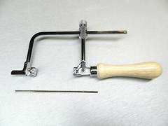 Saw Frame Adjustable Jewelers & Craft 3″ & 12pcs Saw Blades Jewelry Making Hobby