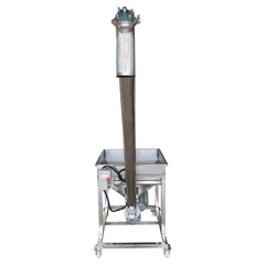 110V 1.1KW Spiral Powder Automatic Feeding Machine 100L Conveyor Height 1.7M
