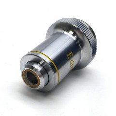 Edmund Industrial Optics Microscope Objective Lens, 10X, 0.25 NA, RMS Mount