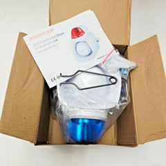 Enforcer SH-816S-SQ Multi-Purpose Siren/Strobe Blue NEW (Open Box)