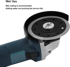 4″ Diamond super thin blade 900+ ft Life, Fast Smooth Edge Cut marble ceramic