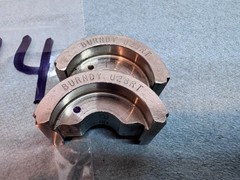 Burndy U28RT Stainless Steel U Die, Index 15, Purple 4/0