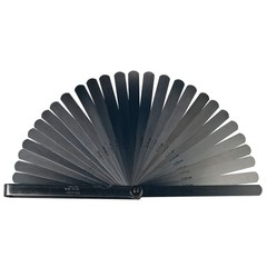 MITUTOYO 184-303S Feeler Gauge Set,Dimension Type Metric 16X227