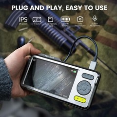 Teslong Flexible Rifle Borescope 0.2inch Dia Fits .20 Caliber & Larger NTG500