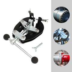 Pipe Clamp 1 to 2.5 inch High Strength Ultra Clamp with Quick Acting Screws.