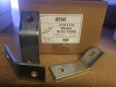 (QTY 25) 2-Hole 45° Open Corner Angle for Unistrut B-Line Channel #467645 P1546