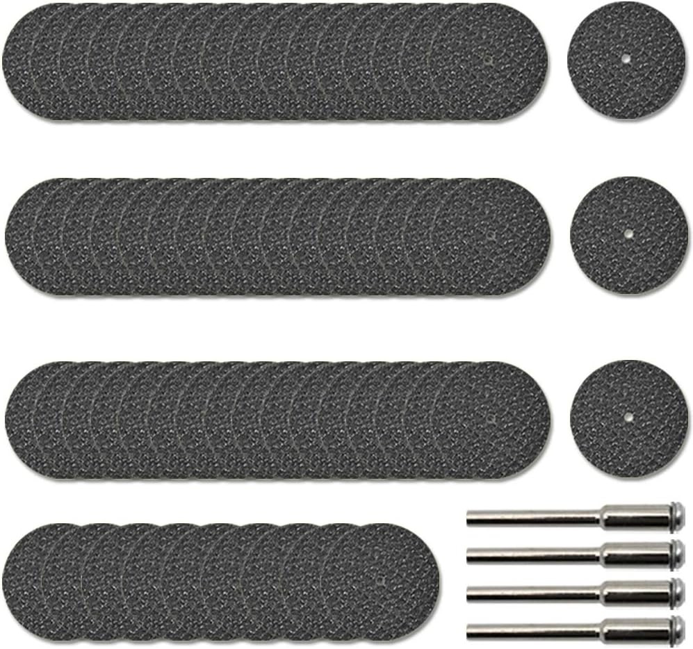 60Pcs Rotary Tool Cut Off Wheel 1-1/4 inch Reinforced Fiberglass Cut Off Wheels