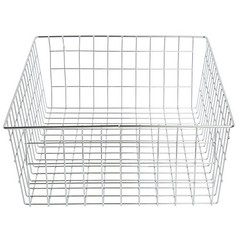 Bagel Basket Rectangular Chrome Plated Wire- 14 5/16 L x 20 1/4 W x 6 1/8 H