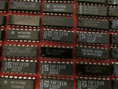 (56) 16-Pin DIP TTL ICs Through Hole 7400-Series NSC TI Motorola etc.