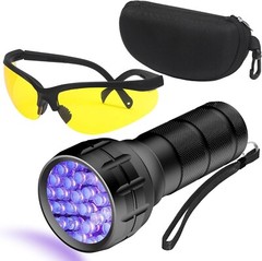 Air Conditioner Leak Detector Tool AC Leak Detector Kit UV Light for AC UV Dye