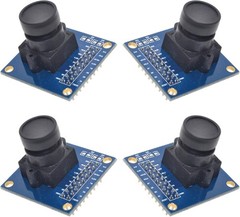 4-Pack OV7670 VGA Camera Modules for Arduino, ARM & FPGA – 640×480 Resolution
