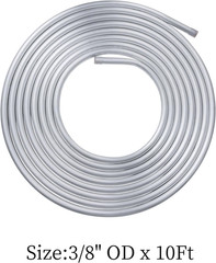 Vigorous 3/8″ OD Aluminum Coiled Tubing, Seamless round Pipe 1060, 0.04″ Wall Th