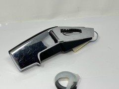 Vintage Chrome DYMO 1550 Embossing Tape Label Maker Tested Works Smooth