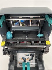 Zebra GX420t 200 DPI Thermal Shipping Label Printer w/ Power Supply (Tested)