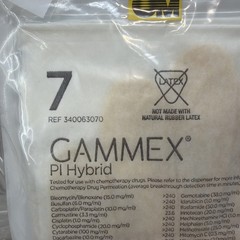 Gammex PI Hybrid Surgical Gloves Sterile Ansell *14 Pair* Size: 7 *See Dates*
